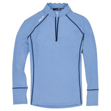 Load image into Gallery viewer, RLX Ralph Lauren Powerstrt Bl Womens Golf 1/4 Zip - Bl Lagoon/F Nvy/L
- 1