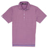 RLX Classic Striped Blue Lagoon Mens Golf Polo