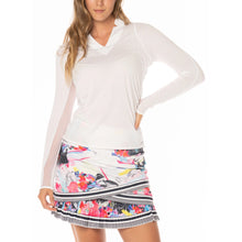 Load image into Gallery viewer, Lucky in Love Chi Chi Womens Longsleeve Golf Shirt - WHITE 110/XL
- 5