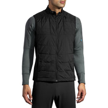Load image into Gallery viewer, Brooks Shield Hybrid Black Mens Running Vest - BLACK 001/XXL
- 1