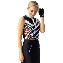 Load image into Gallery viewer, Daily Sports Veriane Black Womens SL Golf Polo - BLACK 999/L
- 1