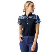 Load image into Gallery viewer, Daily Sports Sam Navy Women Short Sleeve Golf Polo - NAVY 590/XL
- 1