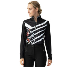 Load image into Gallery viewer, Daily Sports Veriane Black Womens Golf 1/2 Zip - BLACK 999/L
- 1