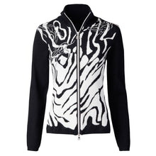 Load image into Gallery viewer, Daily Sports Romilly Cardi Blk Wmn FZ Golf Sweater - BLACK 999/L
- 1
