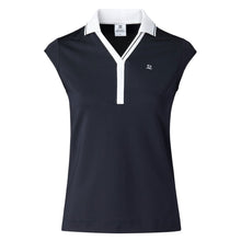 Load image into Gallery viewer, Daily Sports Indra Navy Womens SL Golf Polo
- 1
