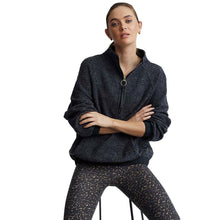Load image into Gallery viewer, Varley Barnett Charcoal Marl Women 1/2 Zip Sweater - Charcoal Marl/L
- 1