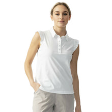 Load image into Gallery viewer, Daily Sports Amelie White Womens SL Golf Polo
- 1