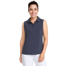 Load image into Gallery viewer, Puma Harding Womens Sleeveless Golf Polo - NAVY BLAZER 03/L
 - 5