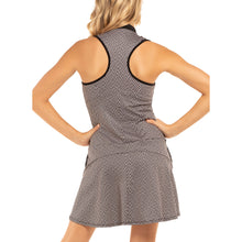 Load image into Gallery viewer, Lucky in Love Thatch Me Later Blk Women Golf Dress
 - 2