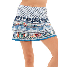 Load image into Gallery viewer, Lucky in Love Play N Para Blu 15.25 Wmn Golf Skort
- 1