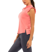 Load image into Gallery viewer, Lucky in Love Pleat Me Up Zip Mln Wmn SL Golf Polo
- 2