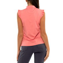 Load image into Gallery viewer, Lucky in Love Pleat Me Up Zip Mln Wmn SL Golf Polo
- 3