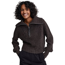 Load image into Gallery viewer, Varley Mentone Womens Half Zip Pullover - Black Speckle/L
- 1