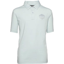 Load image into Gallery viewer, TravisMathew J Sun Rays Boys Golf Polo - Hthr Neptun Grn/L
- 1