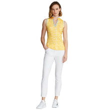 Load image into Gallery viewer, RLX Ralph Lauren Mesh Mix Yellow Wmns SL Golf Polo - Yellow Gingham/M
- 1