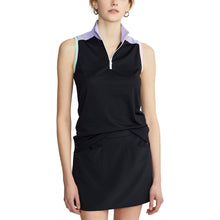 Load image into Gallery viewer, RLX Ralph Lauren TRICLR Pique QZ SL POLO BLK MULTI
- 2