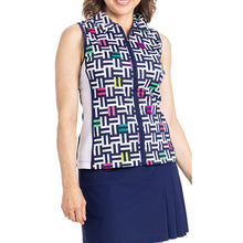 Load image into Gallery viewer, Kinona Swing Away Womens Sleeveless Golf Polo 1 - MAZE 4 DAYS 938/L
- 1