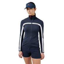 Load image into Gallery viewer, J. Lindeberg Janice Mid Layer Womens Golf Jacket - JL NAVY 6855/L
- 3