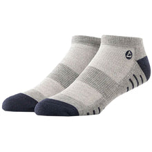 Load image into Gallery viewer, Cuater by TravisMathew Eighteener Ankle Socks - Hthr Alloy 0hal/One Size
 - 3