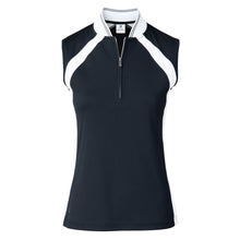 Load image into Gallery viewer, Daily Sports Carole Navy Womens SL Golf Polo
- 1