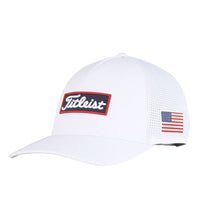 Load image into Gallery viewer, Titleist Oceanside Stars and Stripes Mens Golf Hat - WHT/NVY/RED 146
- 3