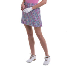 Load image into Gallery viewer, EP New York Chevron Print 17.5 In Golf Skort - INKY MULTI 4061/XL
- 1
