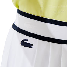 Load image into Gallery viewer, Lacoste Light Pleated Wht 13.5in Wmns Tennis Skirt
- 2