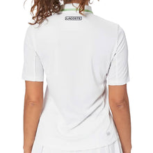 Load image into Gallery viewer, Lacoste Sport Pique White Womens Tennis Polo
- 2