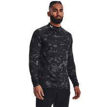 Load image into Gallery viewer, Under Armour CGI AP Mock Mens LS Golf Shirt - BLACK 001/XXL
 - 1