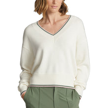Load image into Gallery viewer, RLX Ralph Lauren Wool-Blend Cream Wmn Golf Sweater - Cream Multi/M
- 1