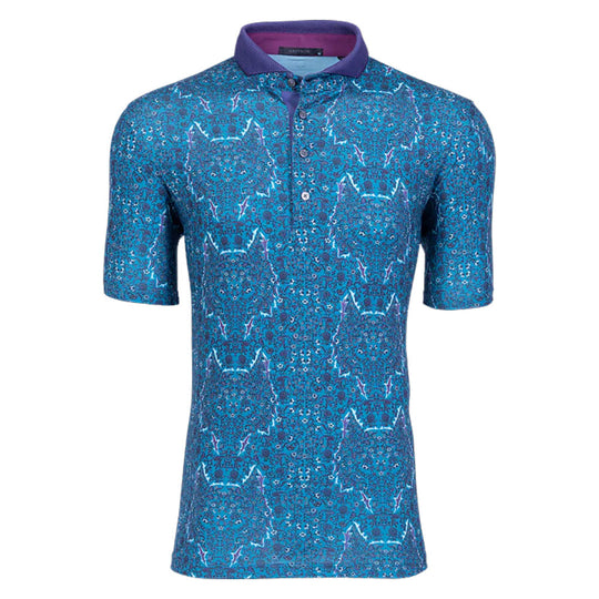 Greyson Herbarium Salamander Mens Golf Polo