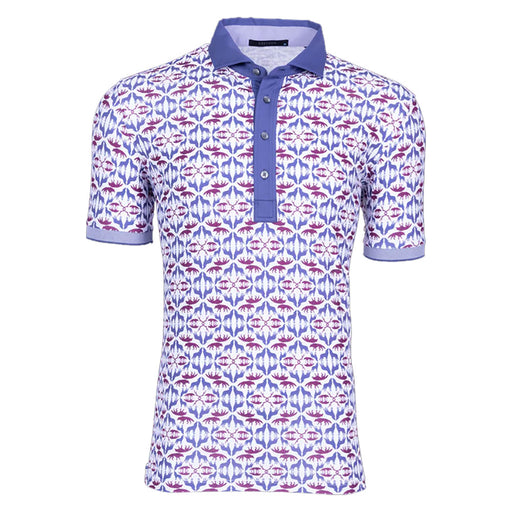 Greyson Wolf Labyrinth Mens Golf Polo - ARCTIC 100/XL