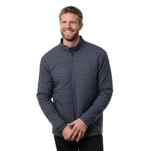 Load image into Gallery viewer, TravisMathew Interlude Blk Mens Golf Puffer Jacket - Mood Indigo/XXL
 - 5