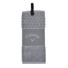 Load image into Gallery viewer, Callaway Tri-Fold Golf Towel - Silver
- 4