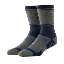 Load image into Gallery viewer, Cuater by TravisMathew Baja Crew Socks - Hthr Mood Indgo/One Size
- 2