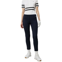 Load image into Gallery viewer, J. Lindeberg Lei Fleece Twill Navy Wmns Golf Pants - JL NAVY 6855/29
- 1