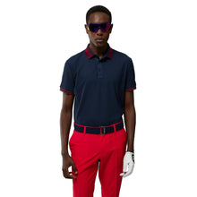Load image into Gallery viewer, J. Lindeberg Austin Regular Fit Navy Men Golf Polo - JL NAVY 6855/XL
- 1