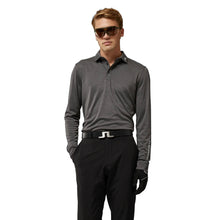 Load image into Gallery viewer, J. Lindeberg Tour Tech Mens Long Sleeve Golf Polo - VOLCAN ASH U228/XL
- 4