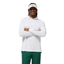 Load image into Gallery viewer, J. Lindeberg Tour Tech Mens Long Sleeve Golf Polo - WHITE 0000/XL
- 6