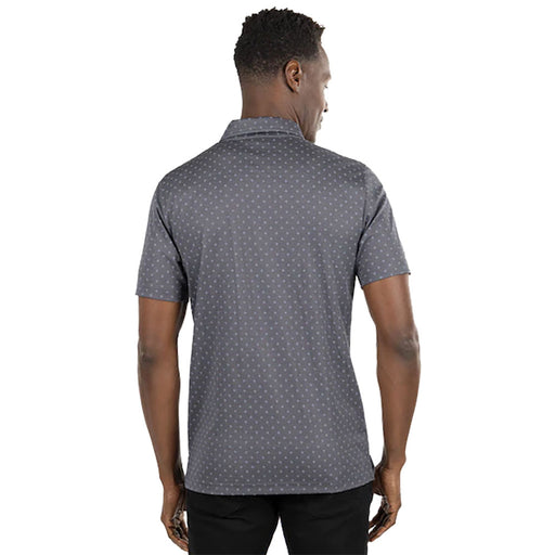TravisMathew Eagle Peak Heather Grey Men Golf Polo