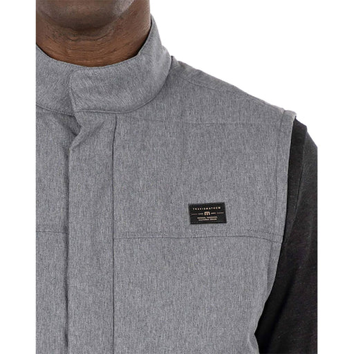 TravisMathew Heated Negotiation Grey Men Golf Polo