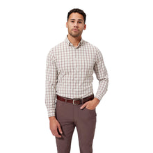 Load image into Gallery viewer, Mizzen + Main Leeward Trim Cream Mens Dress Shirt - Cream Plaid/XXL
- 1