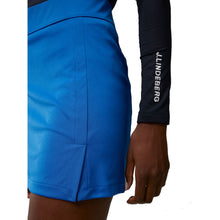 Load image into Gallery viewer, J. Lindeberg Amelie Mid Naut Blue Women Golf Skort
- 3