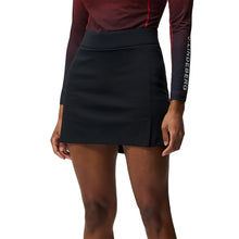 Load image into Gallery viewer, J. Lindeberg Amelie Mid Womens Golf Skort - BLACK 9999/L
- 3