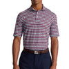 RLX Polo Golf Lightweight Airflow Geo Boat Mens Golf Polo