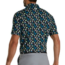 Load image into Gallery viewer, FootJoy Jungle Leaves Black Mens Golf Polo
- 2