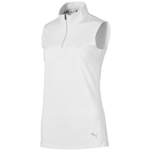 Load image into Gallery viewer, Puma Mock Womens Sleeveless Golf Shirt
 - 2