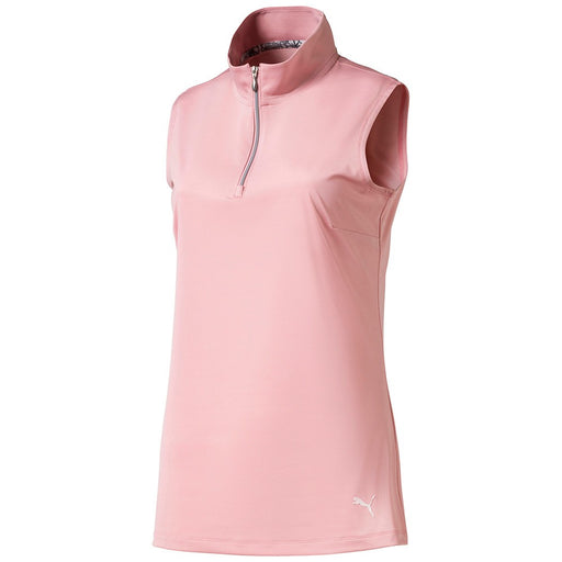 Puma Mock Womens Sleeveless Golf Shirt