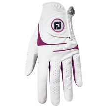 Load image into Gallery viewer, FootJoy WeatherSof Fashion Womens Golf Glove - Left/L/White/Fuchia
- 2