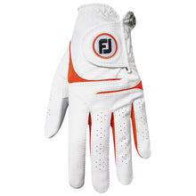 Load image into Gallery viewer, FootJoy WeatherSof Fashion Womens Golf Glove - Left/L/White/Orange
- 3